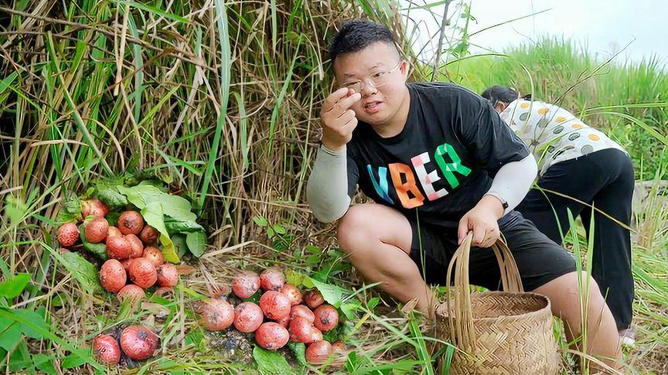 外来媳妇山洞吃野果充饥传闻揭秘，假的！